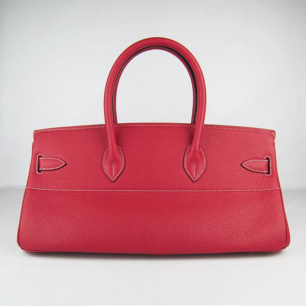 Cheap Hermes Birkin 42cm Replica Togo Leather Bag Red 6109